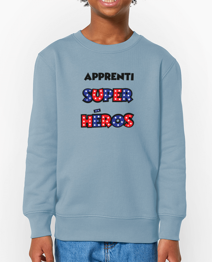 Sweat-shirt enfant Apprenti super héros Par  tunetoo