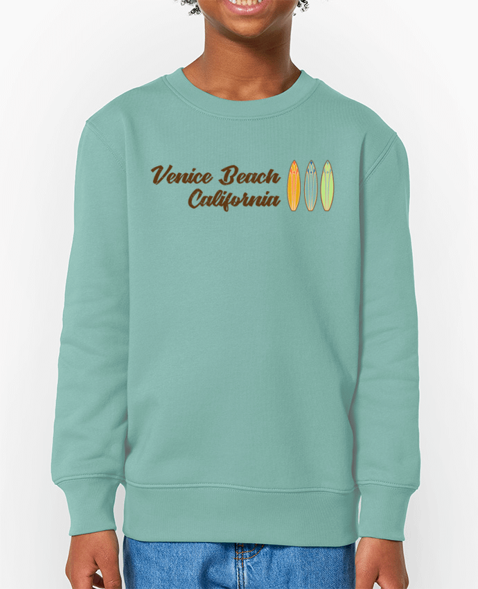 Sweat-shirt enfant Venice Beach Surf Par  tunetoo