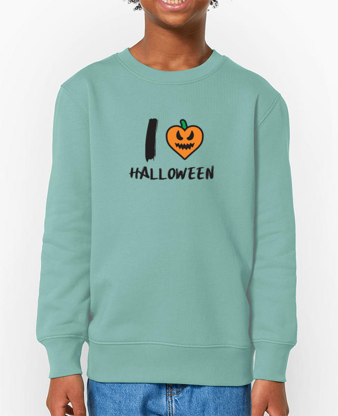 Sweat-shirt enfant I Love Halloween Par  tunetoo