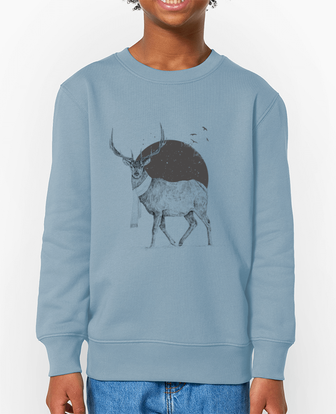 Sweat-shirt enfant Winter is all around Par  Balàzs Solti