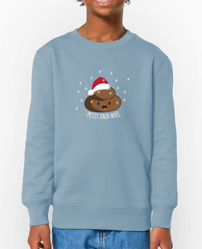 Sweat-shirt enfant Petit caca noël Par  tunetoo