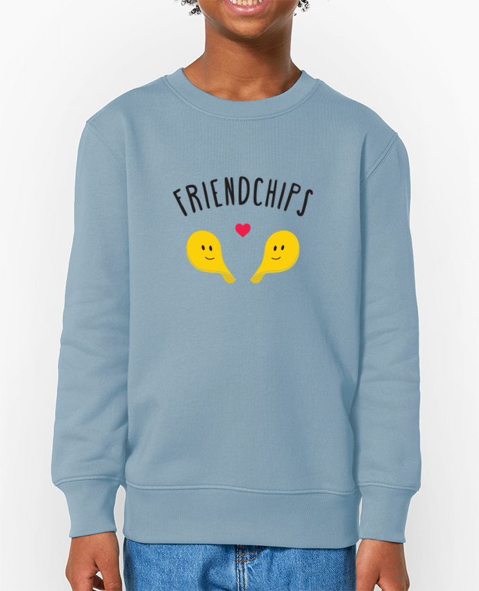 Sweat-shirt enfant Friendchips Par  tunetoo
