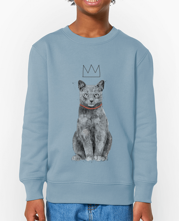 Sweat-shirt enfant King Of Everything Par  Balàzs Solti