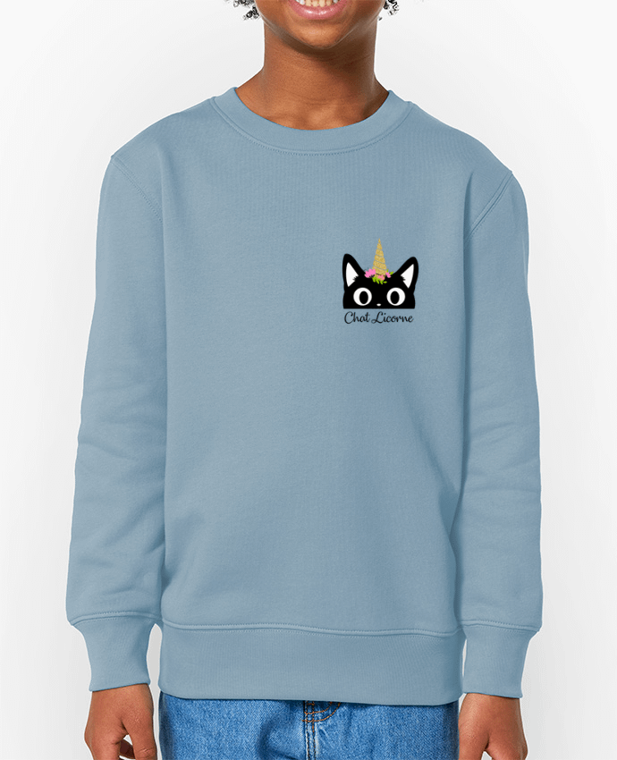 Sweat-shirt enfant Chat Licorne Par  Nana