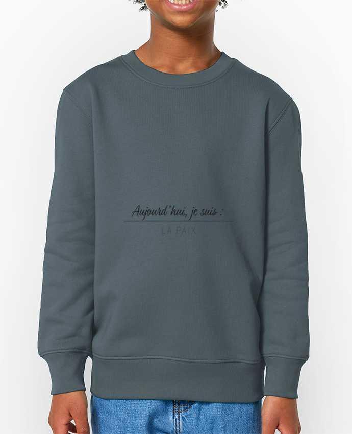 Sweat-shirt enfant La paix Par  Mea Images