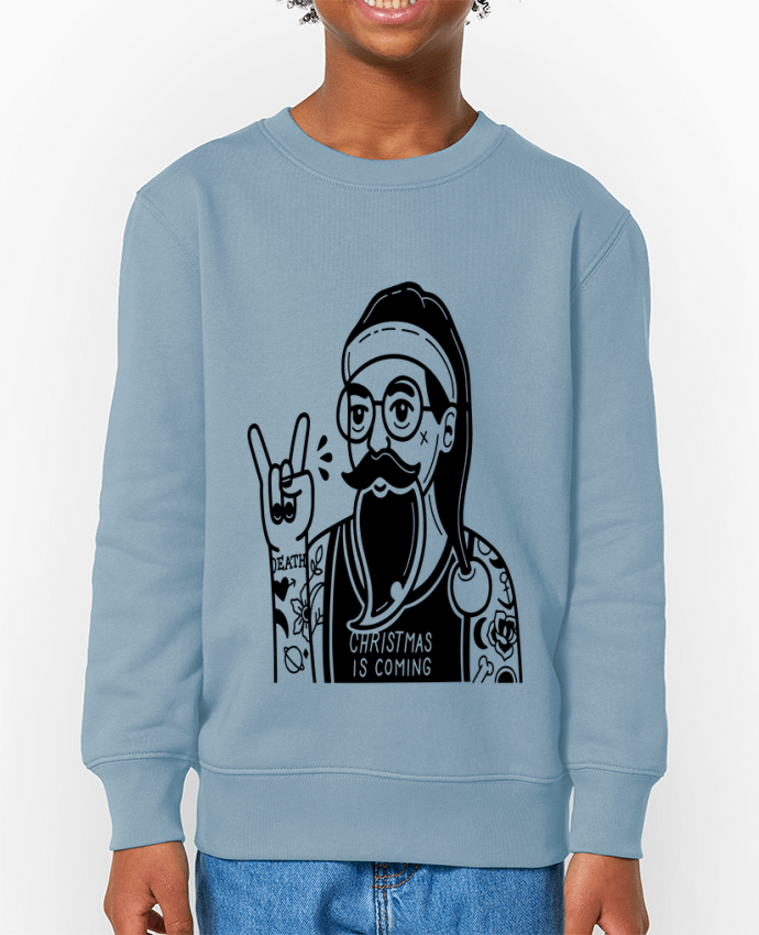 Sweat-shirt enfant Christmas is Coming Par  DEALEURS DE DEALS