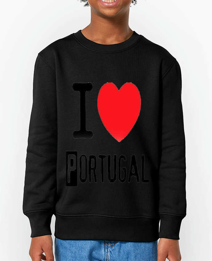 Sweat-shirt enfant I Love Portugal Par  HumourduPortugal