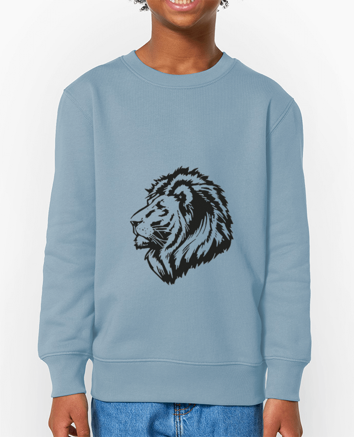 Sweat-shirt enfant Proud Tribal Lion Par  Eleana