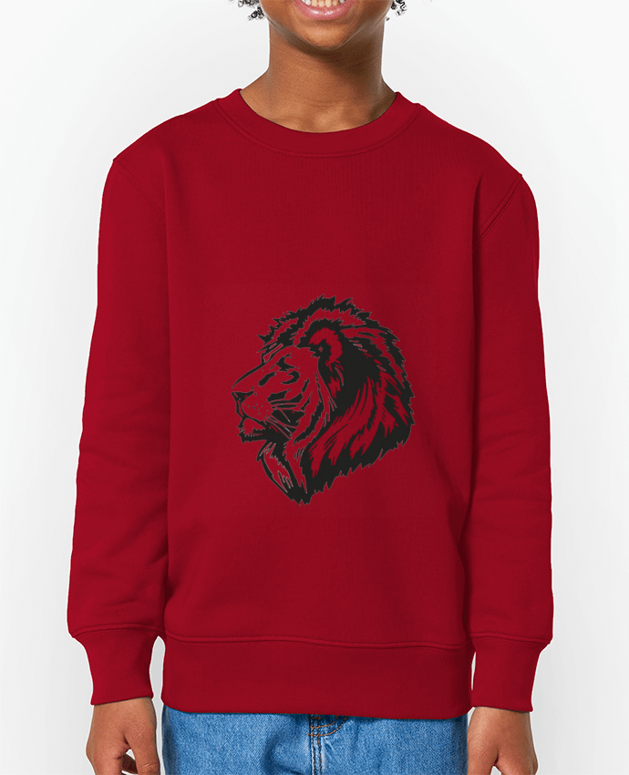 Sweat-shirt enfant Proud Tribal Lion Par Eleana