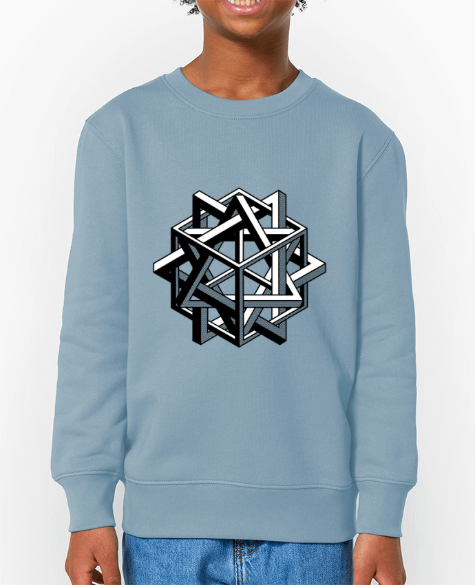 Sweat-shirt enfant Géométrie Par  /wait-design