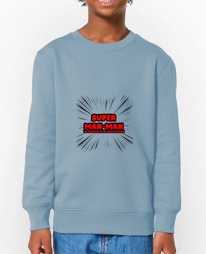 Sweat-shirt enfant Super Man-Man Par  lip