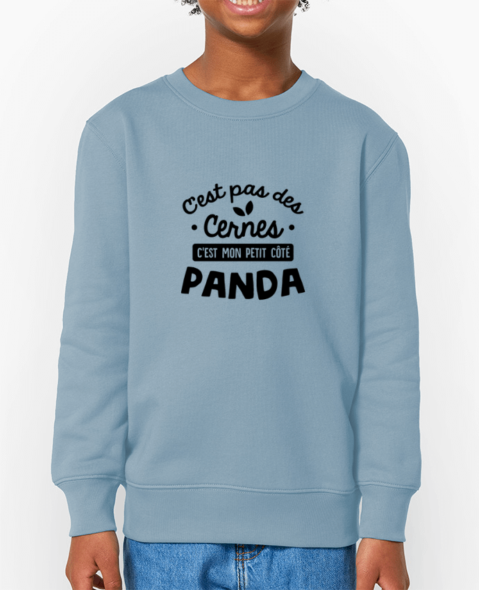 Sweat-shirt enfant C'est pas des cernes cadeau Par  Original t-shirt
