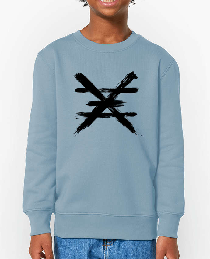 Sweat-shirt enfant Copper Symbol - Black Edition Par  Lidra