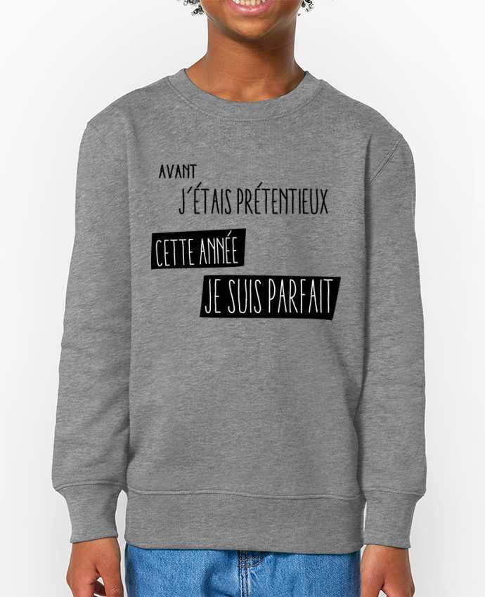 Sweat-shirt enfant Proverbe prétentieux Par  jorrie