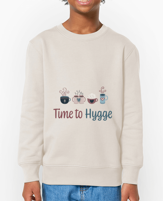 Sweat-shirt enfant Time to Hygge Par  lola zia