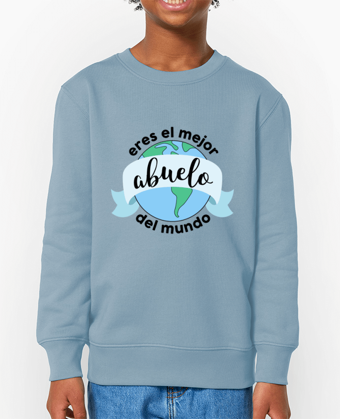 Sweat-shirt enfant Eres el mejor abuelo del mundo Par  tunetoo