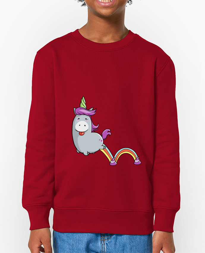 Sweat-shirt enfant Licorne sautillante Par  TOMI AX