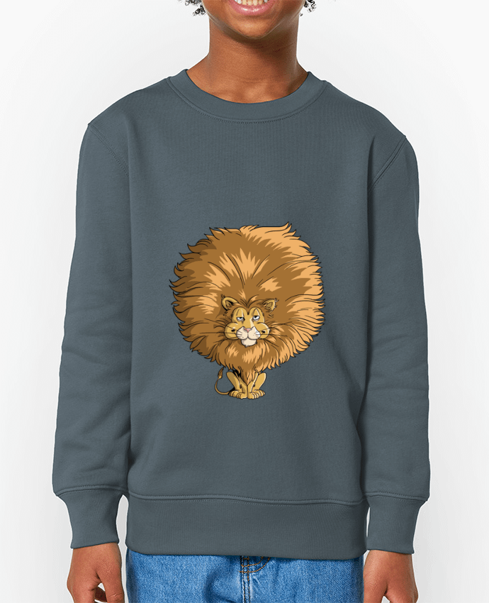 Sweat-shirt enfant Lion à grosse crinière Par  TOMI AX