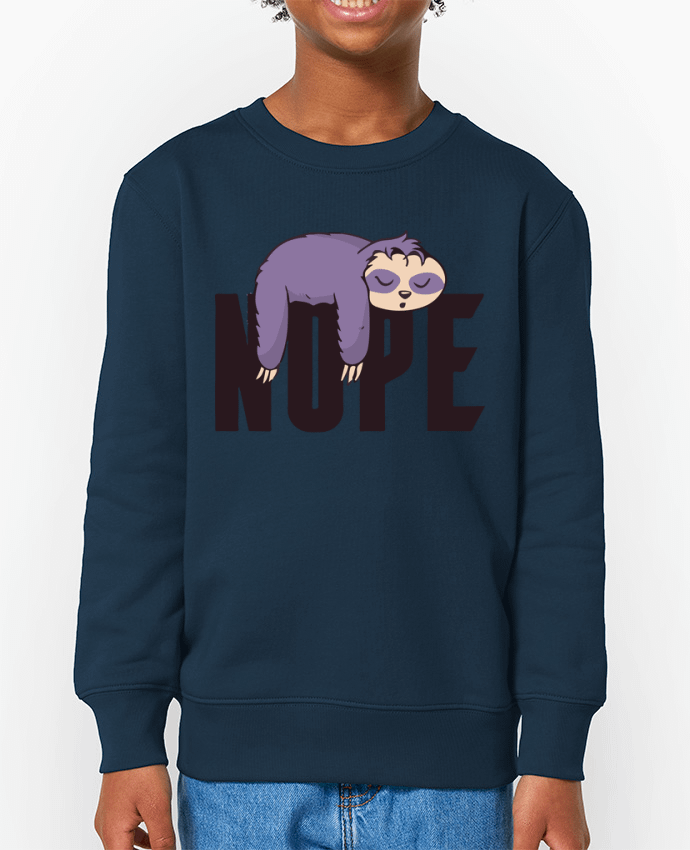 Sweat-shirt enfant Nope - Pas aujourd'hui Par  jorrie