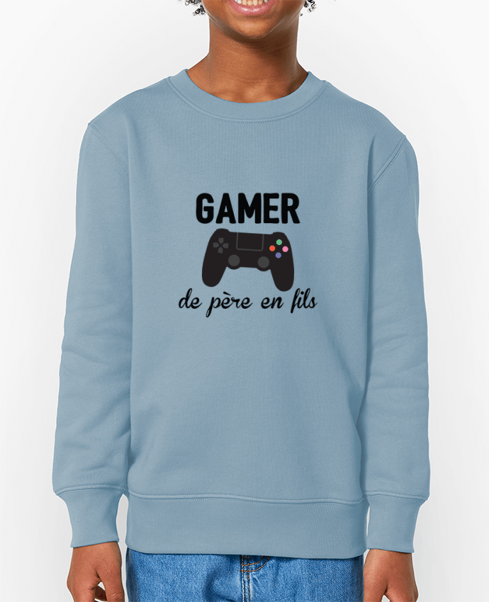 Sweat-shirt enfant Gamer de père en fils Par  tunetoo