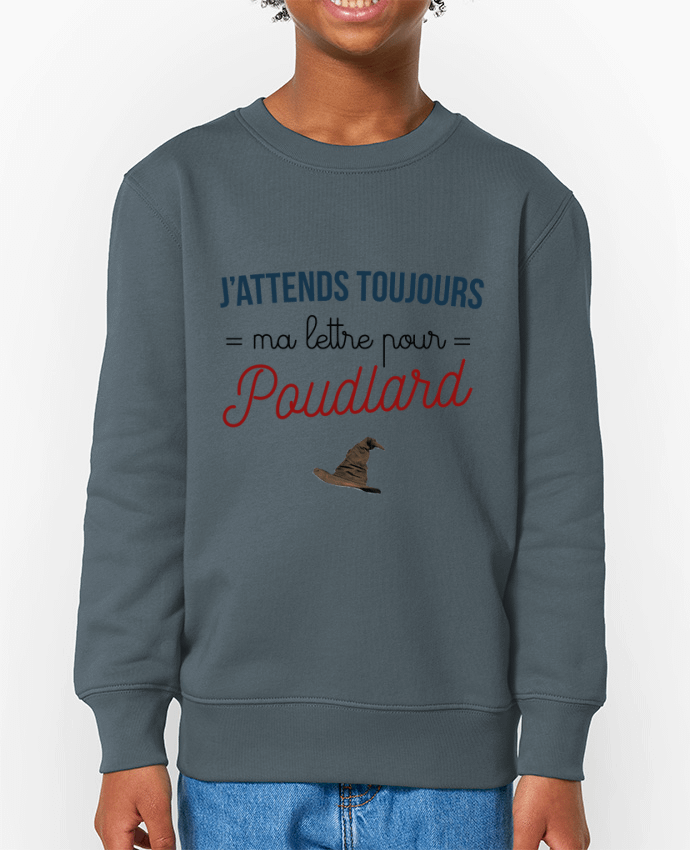 Sweat-shirt enfant Ma lettre pour Poudlard Par  La boutique de Laura