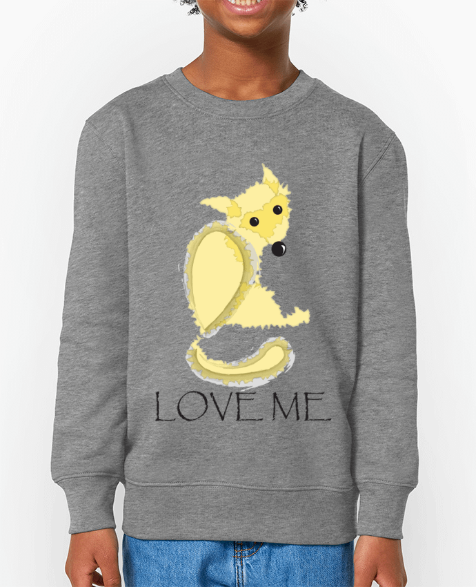 Sweat-shirt enfant Renard love me Par  illustraman