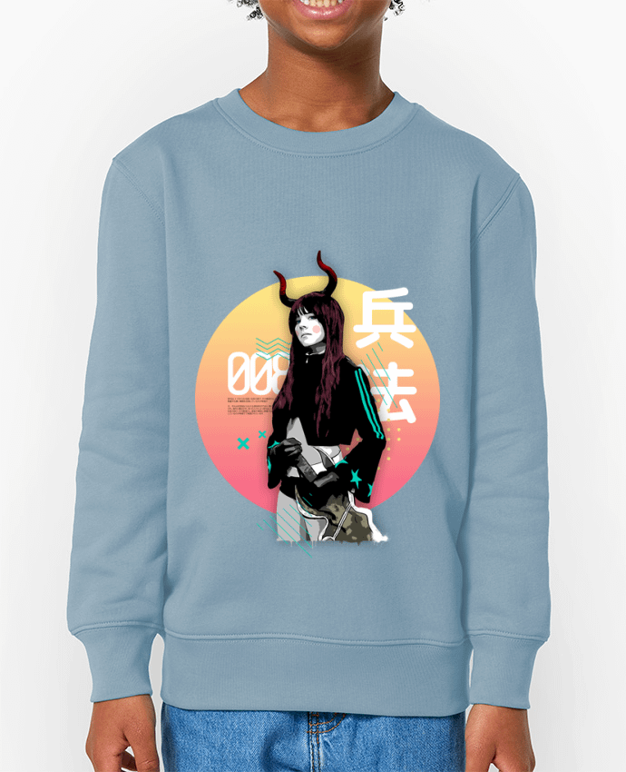 Sweat-shirt enfant Onna Bugeisha 008 Par  Pils