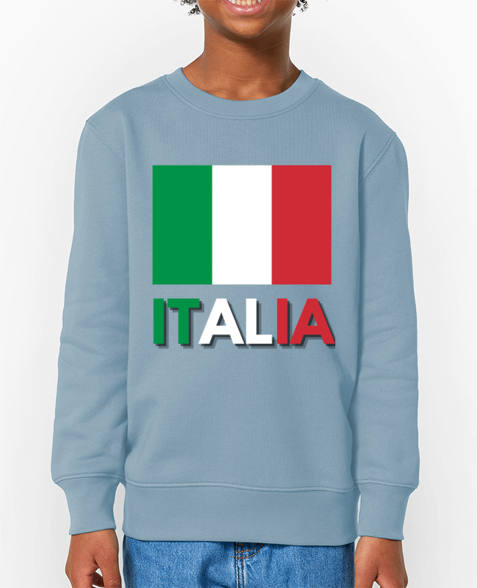 Sweat-shirt enfant Drapeau Italie Par  Anastasia