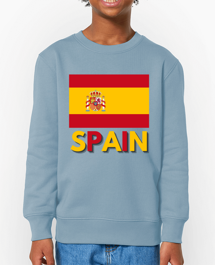 Sweat-shirt enfant Drapeau Espagne Par  Anastasia