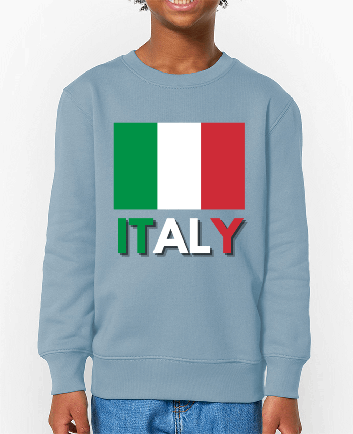 Sweat-shirt enfant Drapeau Italie Par  Anastasia