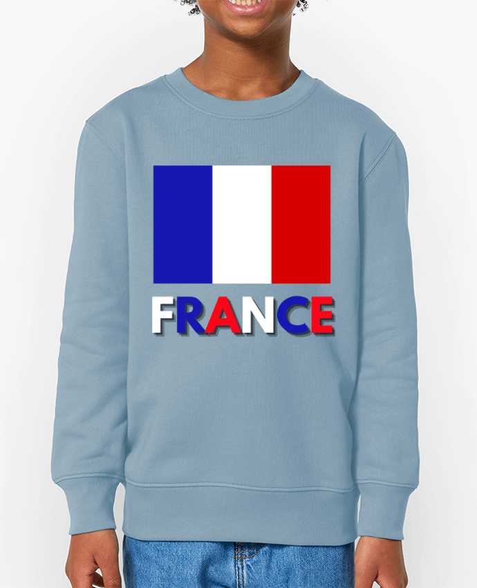 Sweat-shirt enfant Drapeau France Par  Anastasia