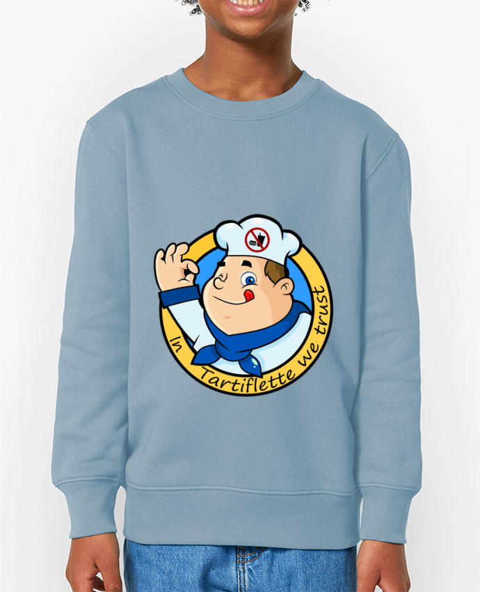 Sweat-shirt enfant Tartiflette Par  NoriskNimoDigitalArt
