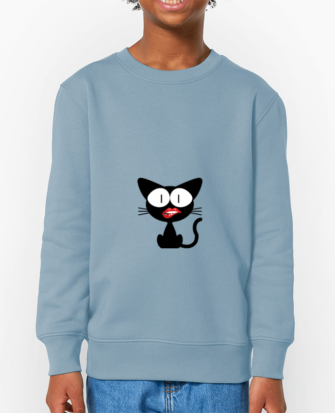 Sweat-shirt enfant Chat Par  Marina_alala