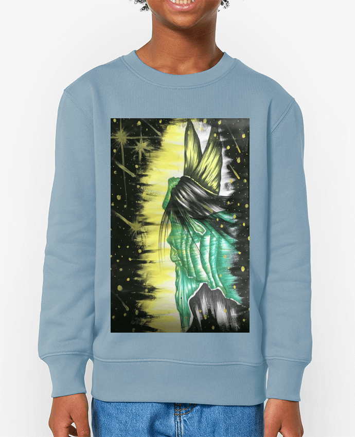 Sweat-shirt enfant angel Par  Kaoutar fashiondesigner