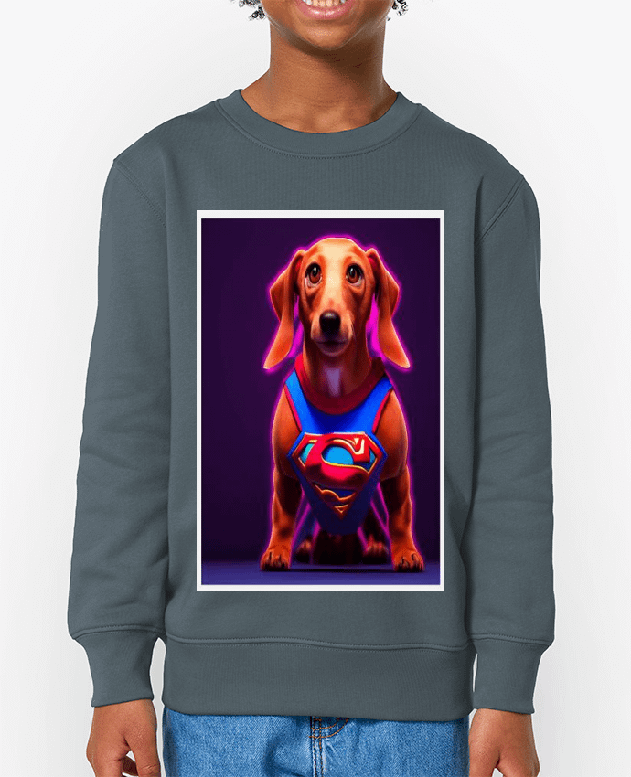 Sweat-shirt enfant Superdog! Par  a-Creations