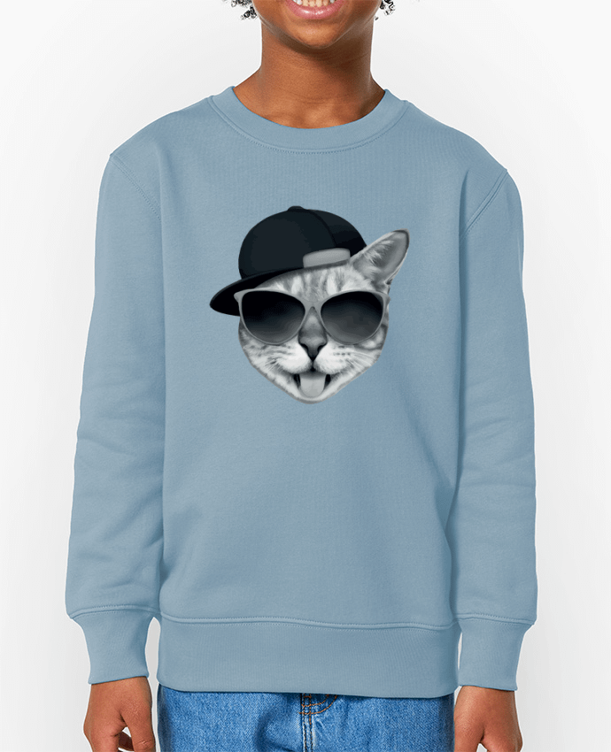 Sweat-shirt enfant Cool Cat Par  justsayin