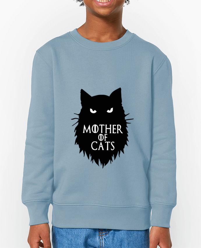Sweat-shirt enfant Mother of Cats Par  Geekshow
