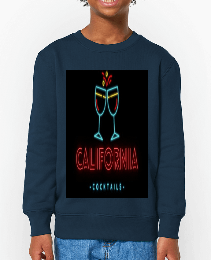 Sweat-shirt enfant CALIFORNIA cocktails Par  ilyaseedit