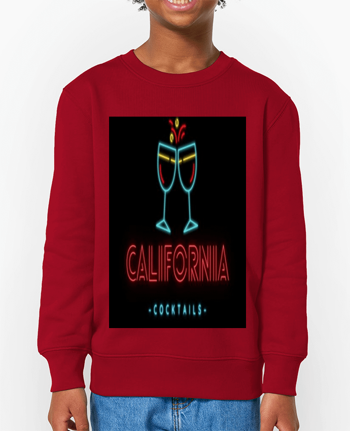 Sweat-shirt enfant CALIFORNIA cocktails Par  ilyaseedit