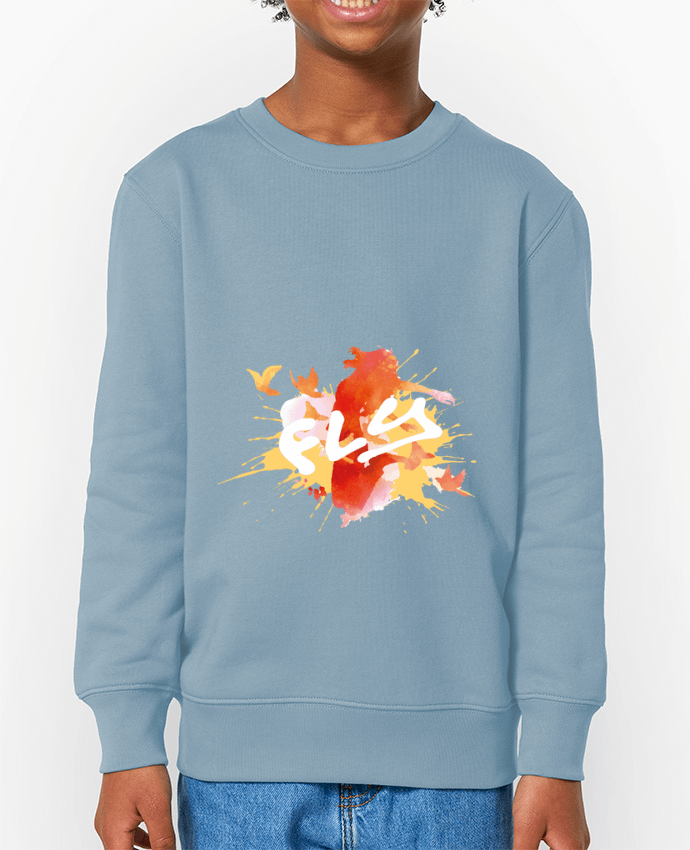 Sweat-shirt enfant Fly Par  Symphographie