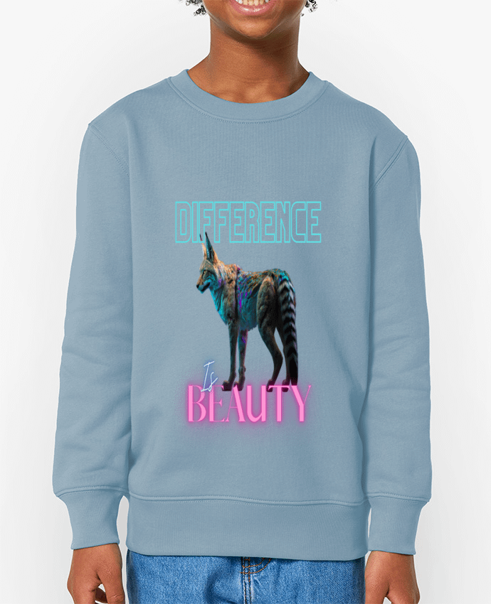 Sweat-shirt enfant Difference is beauty Par  Digital Content Creator