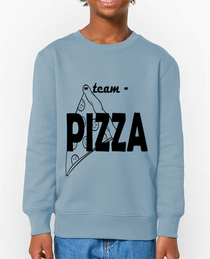 Sweat-shirt enfant team pizza Par  gc art