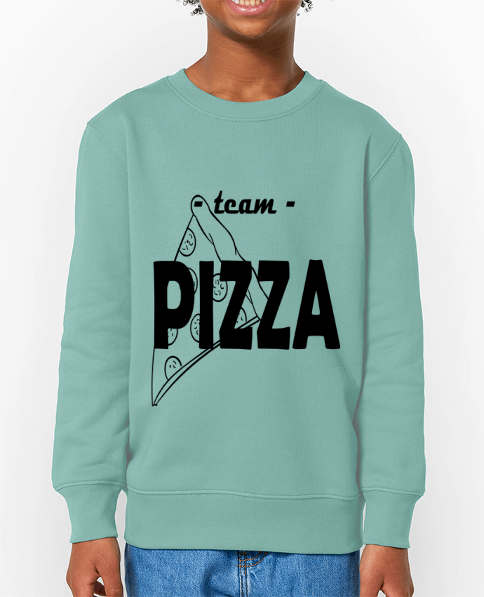 Sweat-shirt enfant team pizza Par  gc art