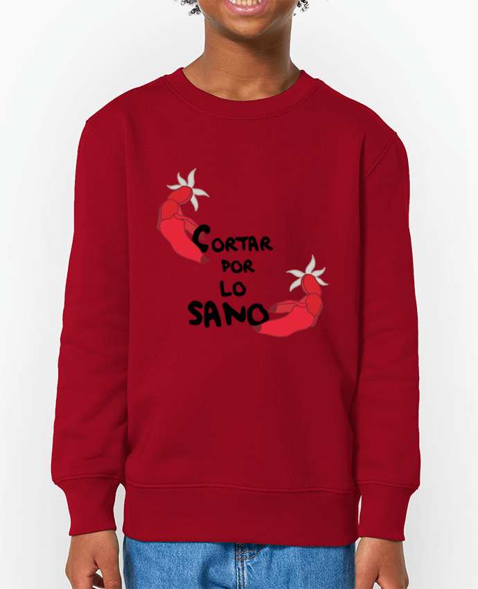 Sweat-shirt enfant CORTAR Par  Santiaguen