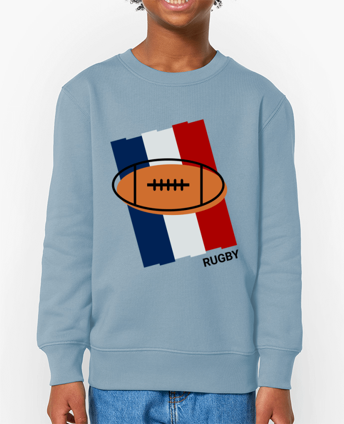 Sweat-shirt enfant Rugby France Par  daceroni
