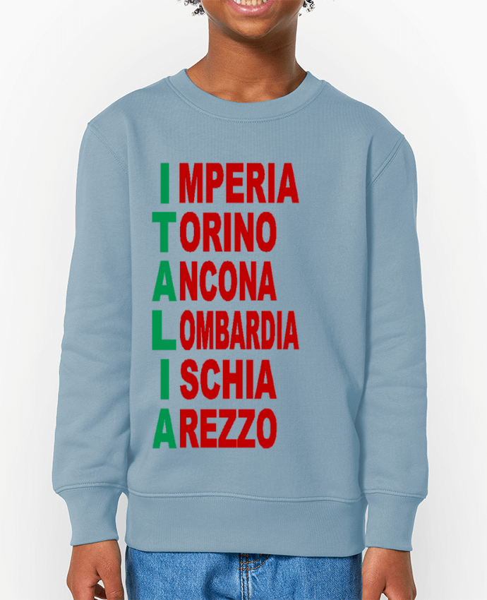 Sweat-shirt enfant TOURISME  ITALIA Par  FIRST  STAR