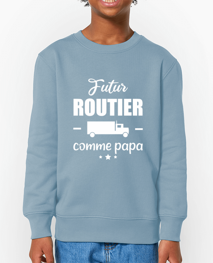 Sweat-shirt enfant Futur routier comme papa, idée cadeau naissance, enfant Par  Benichan