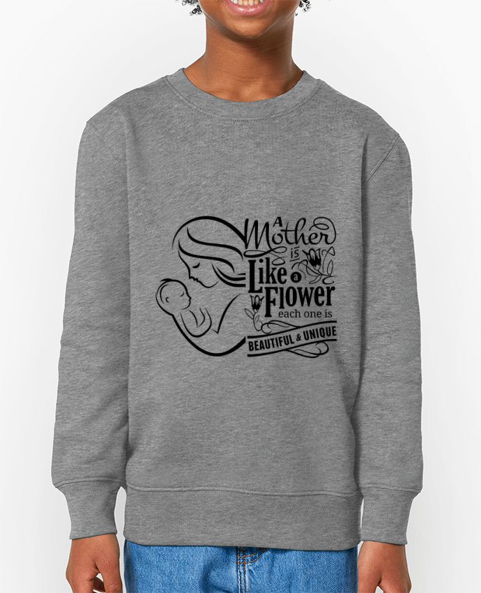 Sweat-shirt enfant journée  des maman Par  ayadesigne