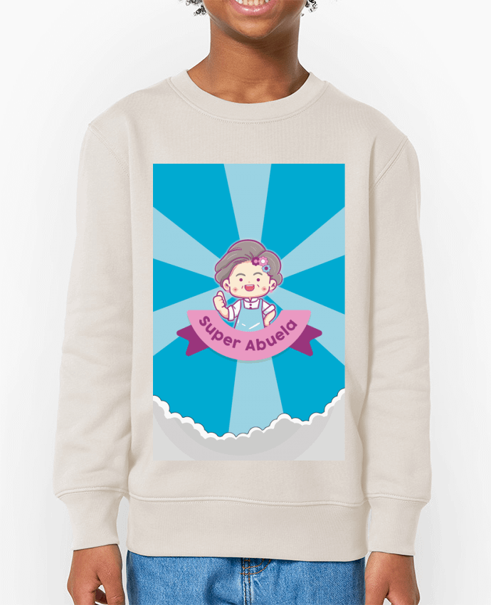 Sweat-shirt enfant Super abuela Par  Angesalda