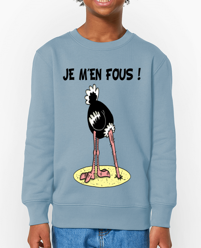 Sweat-shirt enfant Faire l'autruche Par  LAGUENY
